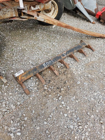 5' BOLT ON TOOTHBAR