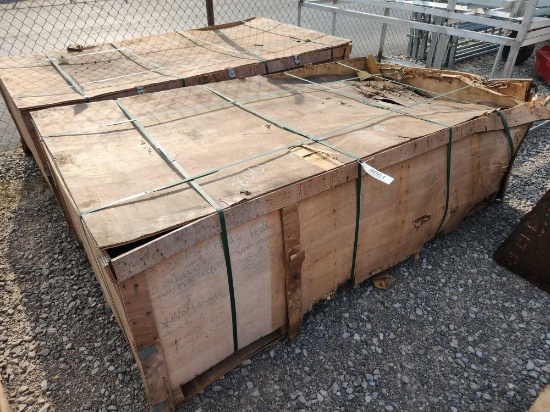 3- 17' HAY TEDDER FRAMES/GEARBOXES 4 BASKET W/ TINES (3X=$)
