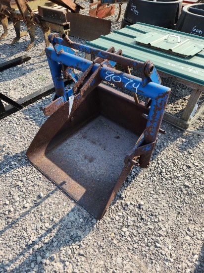 FORD 3PT REVERSE DIRT SCOOP