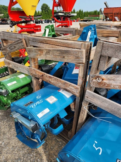 KING KUTTER UNUSED 5' 3PT ROTARY TILLER W/ SLIP CLUTCH (BLUE)