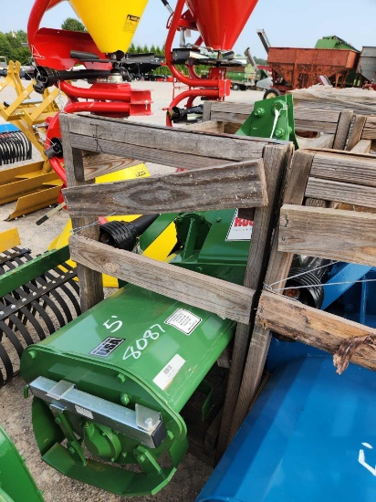KING KUTTER UNUSED 5' 3PT ROTARY TILLER W/ SLIP CLUTCH (GREEN)
