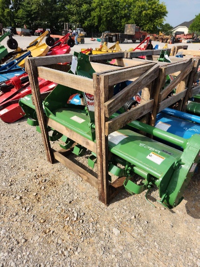 KING KUTTER UNUSED 6' 3PT ROTARY TILLER W/ SLIP CLUTCH (GREEN)