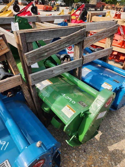 KING KUTTER UNUSED 6' 3PT ROTARY TILLER W/ SLIP CLUTCH (GREEN)