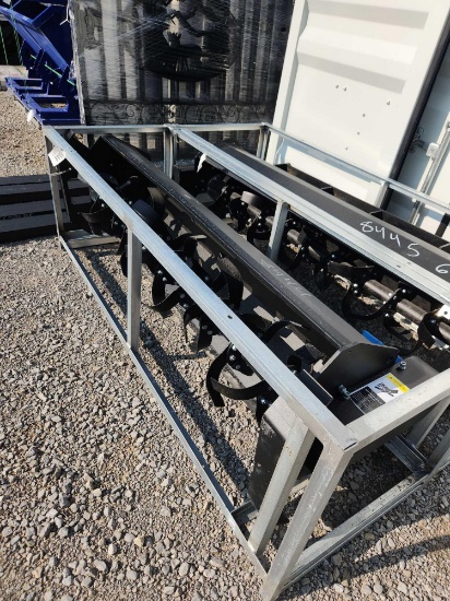 UNUSED GREATBEAR 72" HYDRAULIC ROTARY TILLER SN#002400639