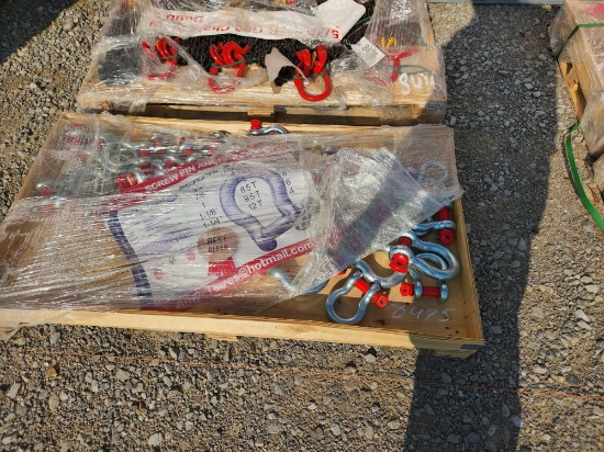 UNUSED GREATBEAR 38 SCREW PIN ANCHOR SHACKLES (38X=$)