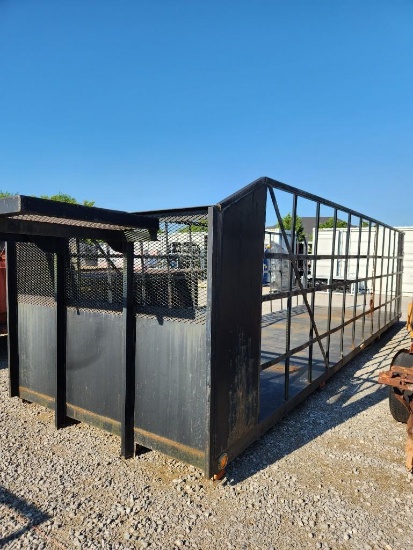 96" X 26' TRUCK BED W/ SIDES & HEADBOARD