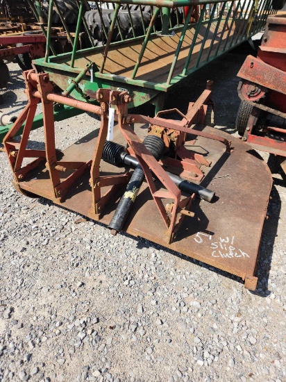 HARDY 3PT STANDARD OR OFFSET ROTARY CUTTER W/ SLIP CLUTCH SN#3729910