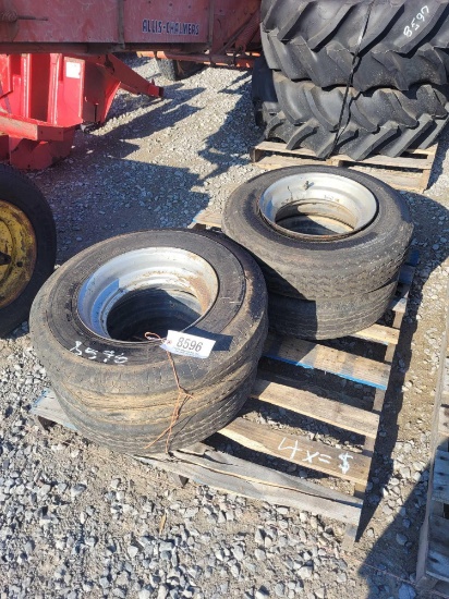 4- 8-14.5 3-7-14.5 TRAILER TIRES (4X=$)