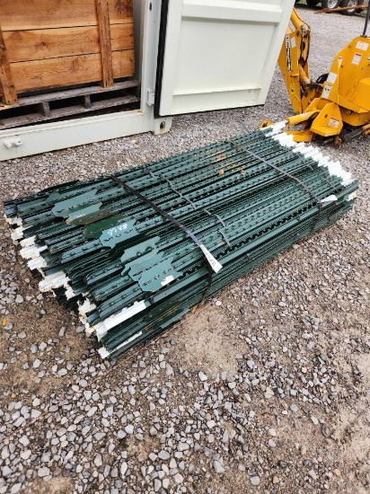 200- METAL T-POST UNUSED (ALL FOR 1 MONEY)