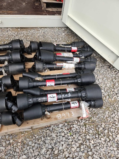 10- 34" 6 SPLINE SHEARPIN 540 PTO SHAFT UNUSED (10X=$)
