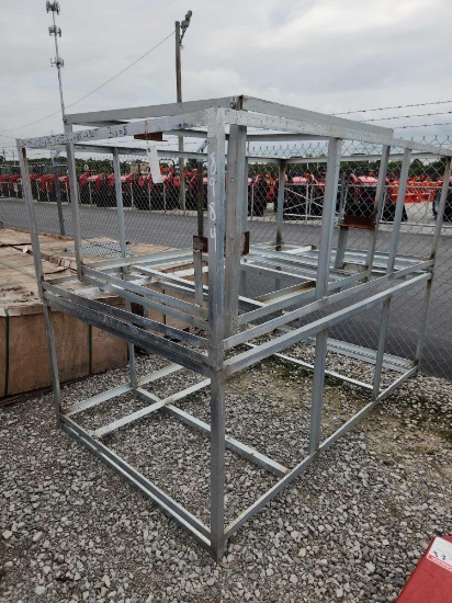 2- 52"WX88"LX30"T METAL CRATES, 1- 44"WX48"LX30"T METAL CRATE (3X=$)