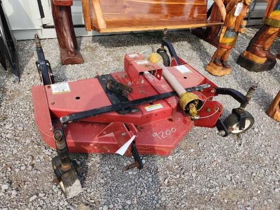 UNUSED KING KUTTER MODEL RDTH60 5' REAR DISCHARGE FINISH MOWER SN#12-03795