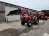 MASSEY FERGUSON MODEL 1540-4 ROPS TRACTOR, 3 CYLINDER DIESEL, 8X8 SHUTTLE TRANSMISSION