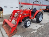 MASSEY FERGUSON 1250-4 ROPS TRACTOR / MF QUICK ATTACH LOADER