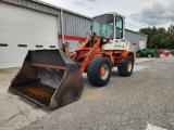 SCHAEFF SKL 833 ARTICULATING CAB WHEEL LOADER, 80