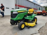 JOHN DEERE MODEL X300 LAWN TRACTOR W/ 48