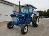 FORD MODEL 6610-2 CAB TRACTOR, 8X2 TRANSMISSION, 2-SPOOL REMOTE VALVE, 3PT HITCH