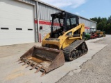 CAT MODEL 247 ROPS TRACK SKID STEER W/ 66