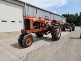 ALLIS-CHALMERS WD45 NON ROPS TRACTOR, 1 SPOOL REAR REMOTE, DRAWBAR & PTO SN#WD233441