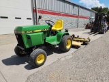 JOHN DEERE MODEL 400 2WD NON ROPS LAWN TRACTOR