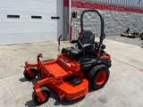 KUBOTA MODEL Z726XKW ROPS COMMERICAL ZERO TURN MOWER W/ 60