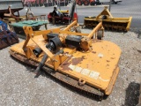 WOODS DS96 3PT 8' ROTARY CUTTER W/ DUAL TAIL WHEE, DUAL 75HP GEARBOX, FRONT & REAR CHAINS