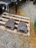 4- 82LBS FRONT SUITCASE TRACTOR WEIGHTS (4X=$)