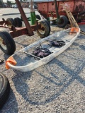 CLEAR BOTTOM 2 PERSON CANOE
