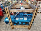 KING KUTTER UNUSED 4' 3PT ROTARY TILLER W/ SLIP CLUTCH (BLUE)