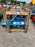 KING KUTTER UNUSED 4' 3PT ROTARY TILLER W/ SLIP CLUTCH (BLUE)