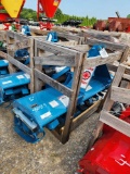 KING KUTTER UNUSED 5' 3PT ROTARY TILLER W/ SLIP CLUTCH (BLUE)