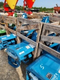 KING KUTTER UNUSED 5' 3PT ROTARY TILLER W/ SLIP CLUTCH (BLUE)