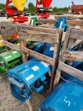 KING KUTTER UNUSED 5' 3PT ROTARY TILLER W/ SLIP CLUTCH (BLUE)