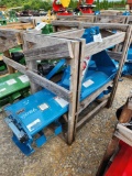 KING KUTTER UNUSED 5' 3PT ROTARY TILLER W/ SLIP CLUTCH (BLUE)