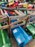 KING KUTTER UNUSED 6' 3PT ROTARY TILLER W/ SLIP CLUTCH (BLUE)