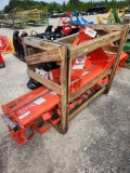 KING KUTTER UNUSED 7' 3PT ROTARY TILLER W/ SLIP CLUTCH (ORANGE)