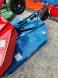 KING KUTTER UNUSED 5' 3PT ROTARY CUTTER, 45HP GEARBOX, SHEARPIN (BLUE)