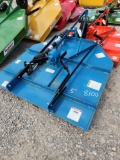 KING KUTTER UNUSED 5' 3PT ROTARY CUTTER, 45HP GEARBOX, SHEARPIN (BLUE)