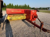 NEW HOLLAND 565 SQUARE BALER, 540 PTO, BALE CHUTE W/ EXTANDABLE CHUTE & WAGON HITCH SN#905113