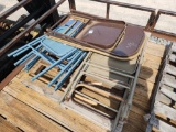 10- FOLDING CHAIRS (ALL ONE MONEY)