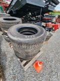 4- DYNATRAC 11R 22.5-14 PLY RADIAL TRUCK TIRES (4X=$)