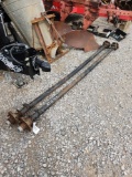 2- 3500LBS TRAILER IDEL ER AXLES (2X=$)