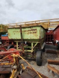 PARKER 250 BUSHEL GRAVITY BED W/ JOHN DEERE RUNNING GEAR