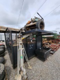 PTO IRRIGATION PUMP W/ STAINLESS PIPE W/ 2 SPRINGLER HEADS W/ TRIPODS (1-5' 1-6')