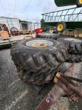 2- TITAN 18.4-26 AG TIRES W/ 8 LUG CAST CENTER (2X=$)