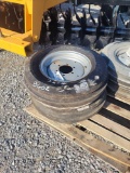 2- GOODYEAR 7.5-15 3 RIB TIRES W/ 6 LUG RIMS (2X=$)