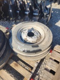 2- GOODYEAR 6.00-16 3 RIB TIRES W/ 6 LUG RIMS (2X=$)