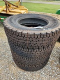 4- MICHELIN 11R-22.5 RADIAL TRUCK TIRES UNUSED (4X=$)