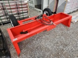 UNUSED AMERICA INDUSTRIAS MODEL F08 PULL 8' LAND LEVELER W/ CYLINDER & HOSE SN#
