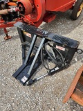 UNUSED AMERICA INDUSTRIAS SKID STEER HYDRAULIC TREE & POST PULER W/ CYLINDER & HOSES & FITTINGS
